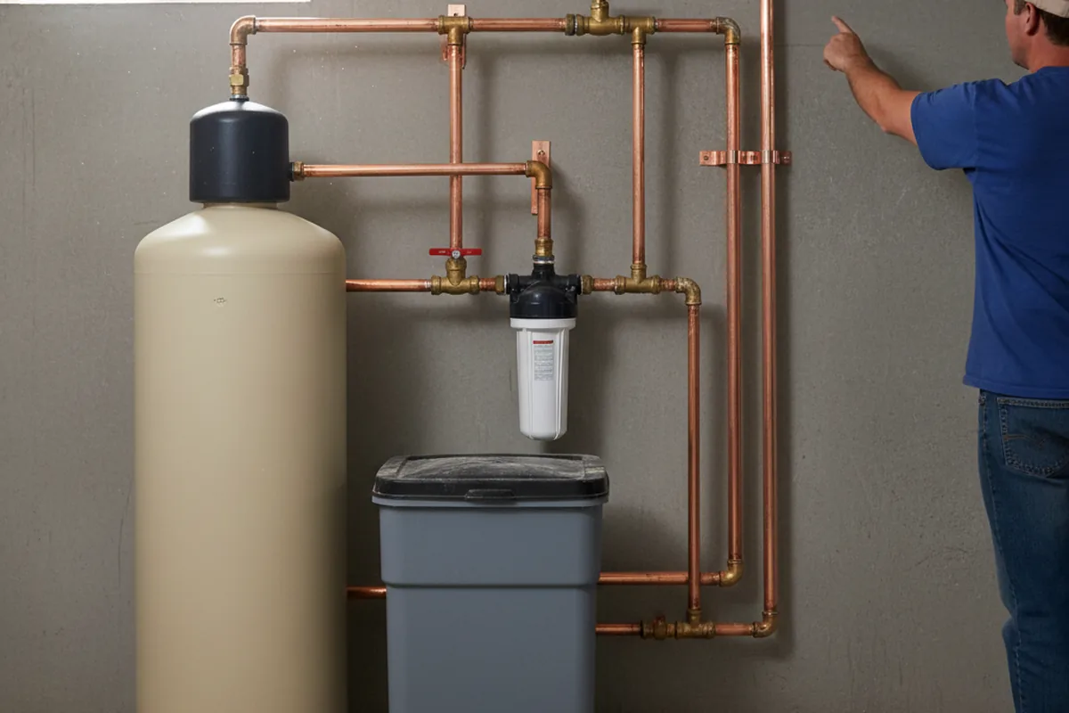 Whole-house water treatment system installed in Harristown